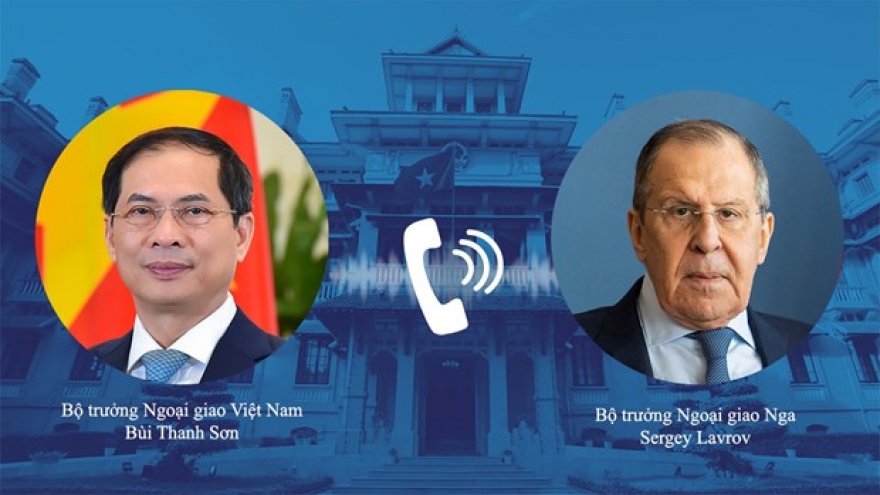 Vietnamese, Russian foreign ministers hold phone talks on Ukraine situation